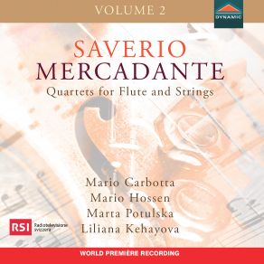 Mercadante: Quartets For Flute & Strings, Vol. 2 album cover