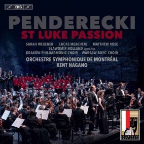 Warsaw Boys' Choir - Penderecki - St. Luke Passion (Live) album cover