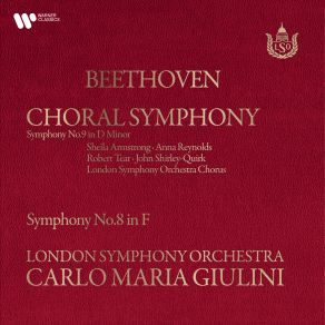 Beethoven: Symphonies Nos. 8 & 9 " Choral " album cover