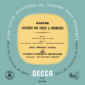 Bartók: Violin Concerto No. 2; Rawsthorne: Piano Concerto No. 2 album cover