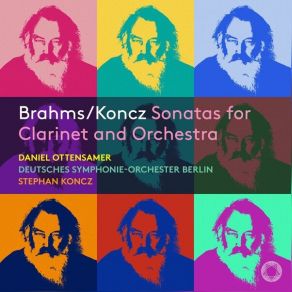 Brahms / Koncz: Sonatas For Clarinet And Orchestra 2025 album cover