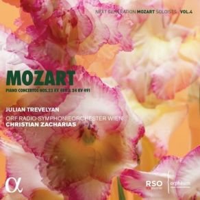 Mozart - Piano Concertos Nos. 23 & 24 - Julian Trevelyan, Christian Zacharias album cover