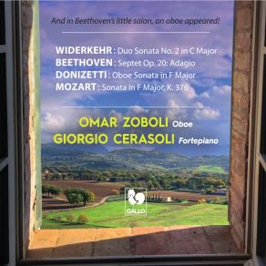 Widerkehr: Duo Sonata No. 2 In C Major - Beethoven: Septet, Op. 20: Adagio - Donizetti: Oboe Sonata In F Major - Mozart: Sonata In F Major, K. 376 album cover