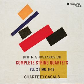 Shostakovich: Complete String Quartets, Vol. 2, Nos. 6-12 album cover
