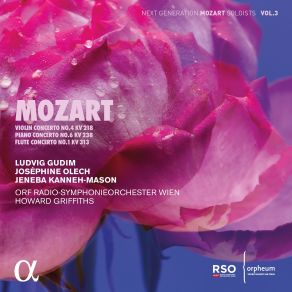 Mozart - Violin Concerto No. 4 - Ludvig Gudim, ORF Radio-Symphonieorchester Wien, Howard Griffiths album cover