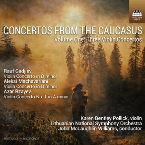 Concertos From The Caucasus, Vol. 1: 3 Violin Concertos album cover