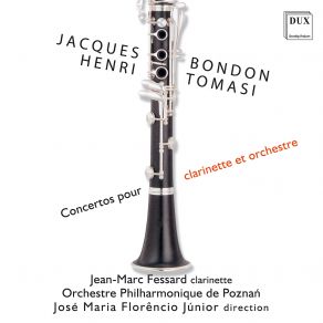 Bondon & Tomasi: Concertos For Clarinet album cover