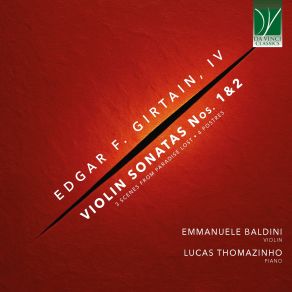 Edgar F. Girtain, IV: Violin Sonatas Nos. 1-3, Scenes From Paradise Lost, 4 Postres album cover