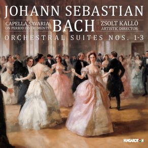 J. S. Bach: Orchestral Suites Nos. 1-3 album cover