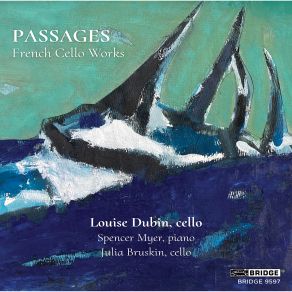 Passages: French Cello Works album cover