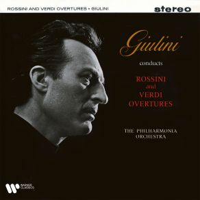 Giulini Conducts Rossini And Verdi Overtures album cover
