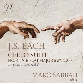 J. S. Bach: Suite No. 4 In E-Flat Major, BWV (Arr. For Viola By Marc Sabbah) album cover