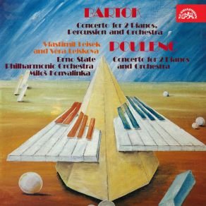 Bartók: Concerto For 2 Pianos And Percussion / Poulenc: Concerto For 2 Pianos album cover