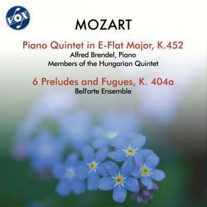 Mozart: Preludes And Fugues, K. 404a & Quintet In E-Flat Major, K. 452 album cover