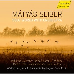 Seiber: Solo Works With Orchestra album cover