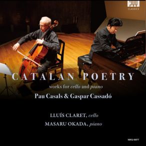Catalan Poetry: Works For Cello & Piano album cover
