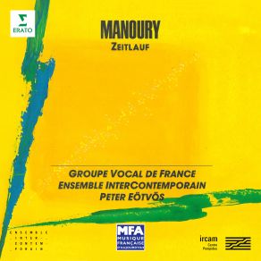 Manoury: Zeitlauf album cover