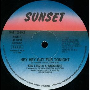 Hey Hey Guy For Tonight (Single) album cover