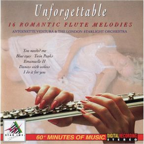 Unforgettable - 16 Romantic Flute Melodies album cover