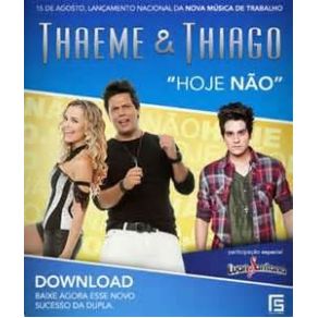 Hoje Não - Single album cover